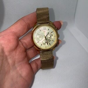 Tommy Hilfiger Gold Mesh Watch